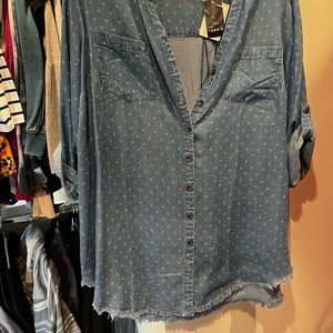Torrid Denim shirt-NWT